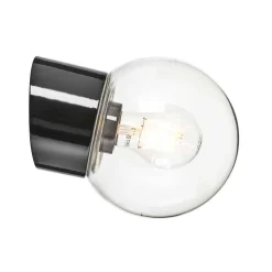 Ifö Electric Classic Glob Ø150mm, musta, vino posliinikanta