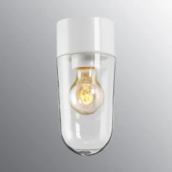 Ifö Electric Classic valaisin tallikuvulla, valkoinen