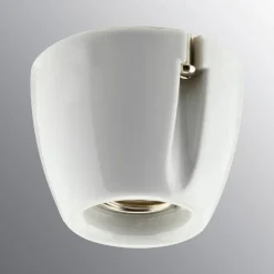 Ifö Electric IFÖ Basic lampunkanta, suora, valkoinen, max.75W