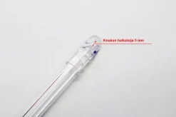 Ihanin pintamallisen sälekaihtimen säätötanko 50 cm akryyli