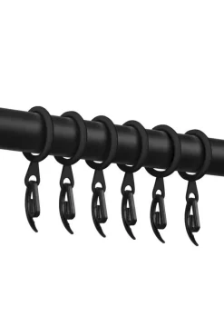 Ihanin rypytysnauhakoukku musta 20 kpl