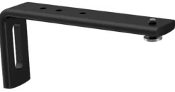 Ihanin verhokiskon seinäkannakkeet L musta 2 kpl