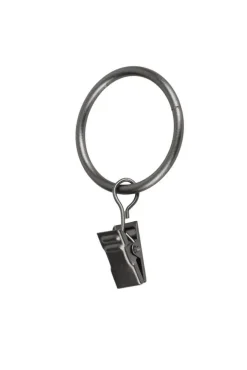 Ihanin verhorenkaat 32/38 mm nipistimellä antrasiitti