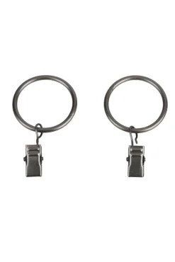 Ihanin verhorenkaat 32/38 mm nipistimellä antrasiitti