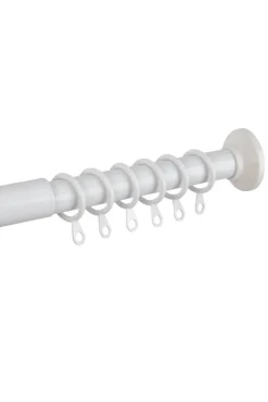 Ihanin verhorenkaat Cafe 19/26 mm valkoinen