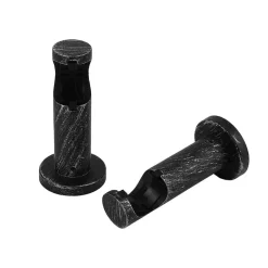 Ihanin verhotangon kannakkeet 28 mm mustakulta