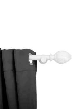 Ihanin verhotangon kannakkeet 28 mm mattavalkoinen