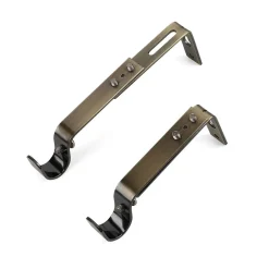 Ihanin verhotangon kannakkeet 19 mm antiikkimessinki