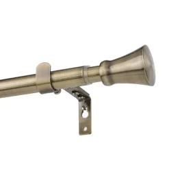 Ihanin verhotangon kannakkeet 19 mm antiikkimessinki