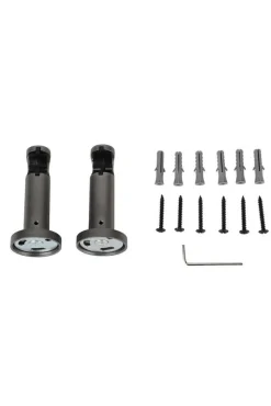 Ihanin verhotangon kannakkeet 19 mm antrasiitti