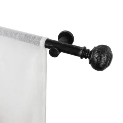 Ihanin verhotanko Amelia 160-330 cm mustakulta