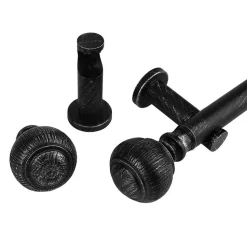 Ihanin verhotanko Amelia 160-330 cm mustakulta