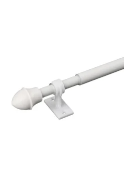 Ihanin verhotanko Cafe 125-220 cm valkoinen