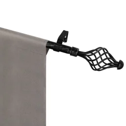 Ihanin verhotanko Elena 120-210 cm mustakulta