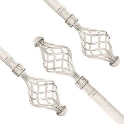 Ihanin verhotanko Elena 160-310 cm valkokulta