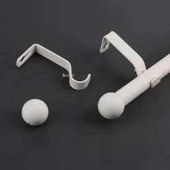 Ihanin verhotanko Elise 120-210 cm mattavalkoinen