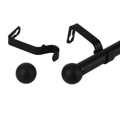 Ihanin verhotanko Elise 120-210 cm mattamusta