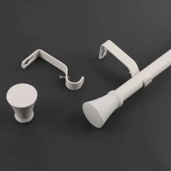 Ihanin verhotanko Emma 160-310 cm mattavalkoinen