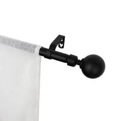 Ihanin verhotanko Mira 120-210 cm mattamusta