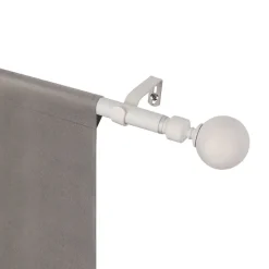 Ihanin verhotanko Mira 120-210 cm mattavalkoinen