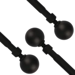 Ihanin verhotanko Mira 160-310 cm mattamusta