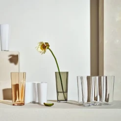 Iittala Aalto maljakko 180 mm valkoinen