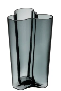 Iittala Aalto Maljakko 251 mm tummanharmaa