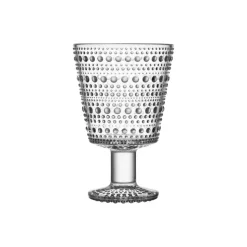 Iittala Kastehelmi juomalasi jalallinen 26 cl kirkas 2 kpl