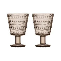 Iittala Kastehelmi Juomalasi 26 cl pellava 2kpl