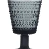 Iittala Kastehelmi juomalasi 26 cl 2 kpl tummanharmaa