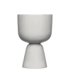 Iittala Nappula ruukku 190x125 mm vaaleanharmaa