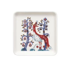 Iittala Taika lautanen Taika neliö 12x12 cm valkoinen