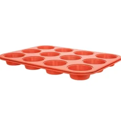 Iloleipuri muffinssivuoka 12 kpl oranssi