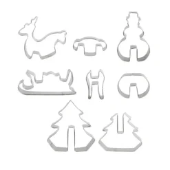 Iloleipuri piparkakkumuottisetti 3D hahmot