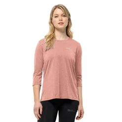 Jack Wolfskin t-paita 3/4 Crosstrail W