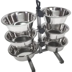 Jämpti kantoteline koirankupeille, 6 x 2,8 l