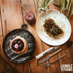 Jungle Straw Bambupillisetti 6 kpl