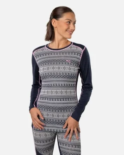 Kari Traa paita Mina woolblend ls