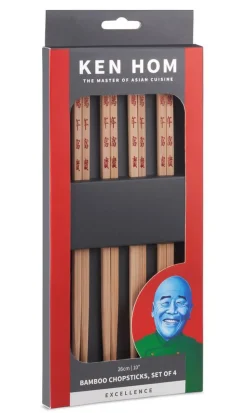 Ken Hom syömäpuikot bambua 4 paria