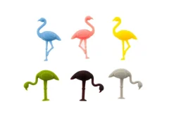 Koala lasinmerkkaaja flamingo 6 kpl
