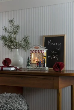 Konstsmide valokoriste Karkkikauppa paristokäyttöinen