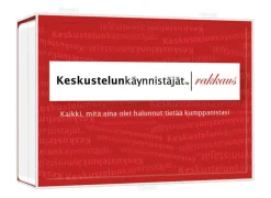 Kylskåpspoesi peli Keskustelunkäynnistäjät Rakkaus