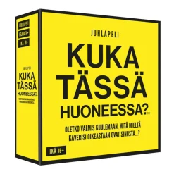 Kylskåpspoesi seurapeli Kuka Tässä Huoneessa