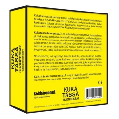 Kylskåpspoesi seurapeli Kuka Tässä Huoneessa