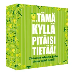 Kylskåpspoesi tietovisa Tämä Kyllä Pitäisi Tietää