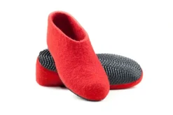 Lahtiset aamutossut Punainen