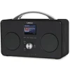 Lenco ladattava matkaradio PIR-645  musta