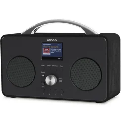Lenco ladattava matkaradio PIR-645  musta