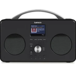 Lenco ladattava matkaradio PIR-645  musta