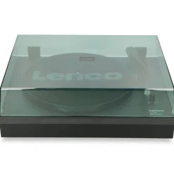 Lenco vinyylilevysoitin + kaiuttimet LS-300  musta